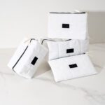 Linen Travel/Makeup/ Bag Set of 4