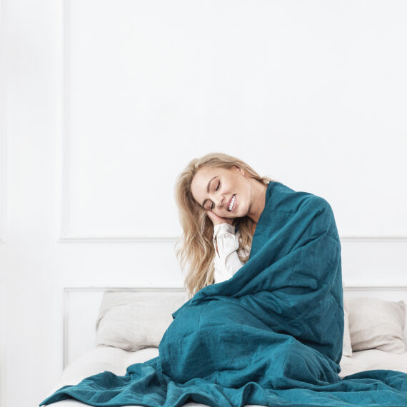 Linen Weighted Blanket for Adults