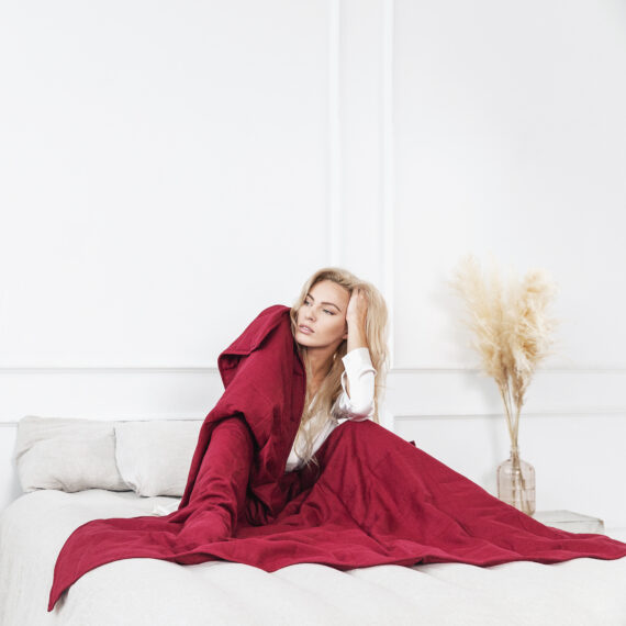 Linen Weighted Blanket for Adults