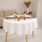 Linen Tablecloth Round